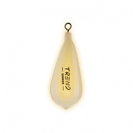 Trend Sinker Casting extra phosphorescent plomb de poire