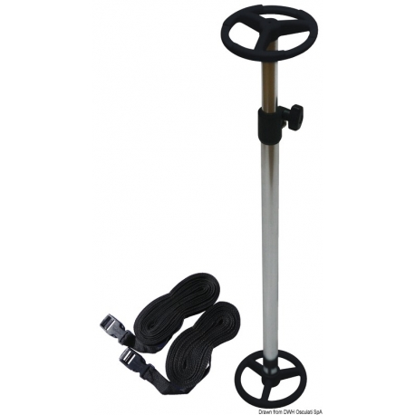 Tige de support en aluminium