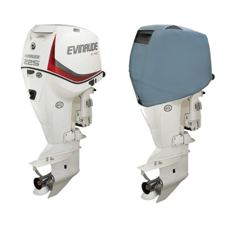 Evinrude cubierta del motor para su uso cuando se navega - Oceansouth