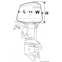 Universal engine cover 175 - 250 HP - Oceansouth