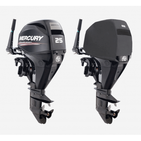 Mercury engine cover to use also during navigation - Oceansouth