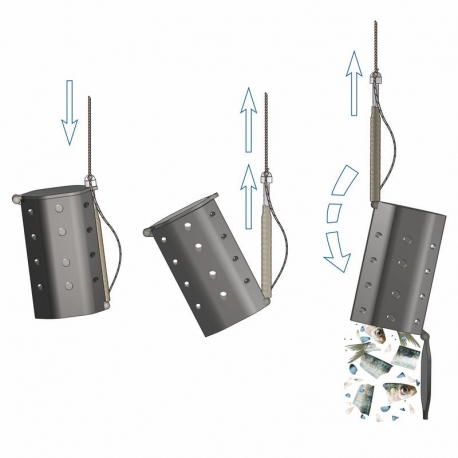 Stonfo veneen ruokinta-astia 0,7 l pikalukitus
