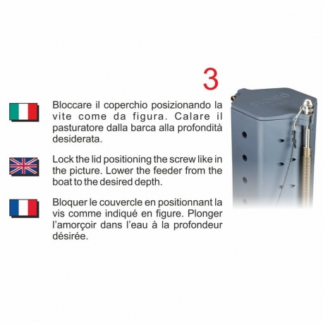 Stonfo Big Boat Bait 1.7l avec attache rapide