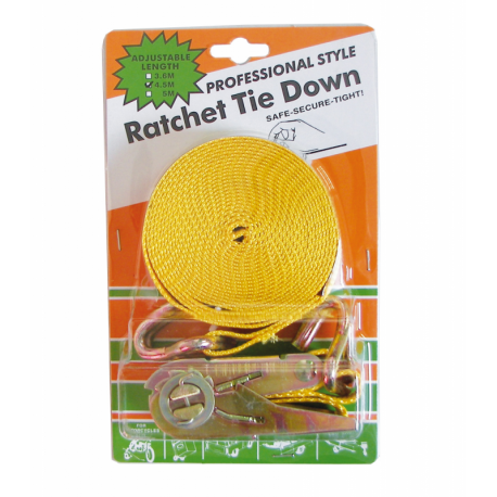 Ratchet strap 454 cm. - Marine Town