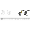 Handlier voor loopkatten max 385 kg.