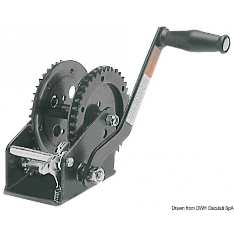 Spx Dual Drive manual winch for trolleys max 900 kg.