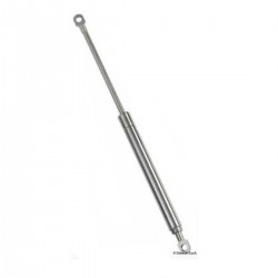 Justerbar gasfjäder i rostfritt stål med ögla