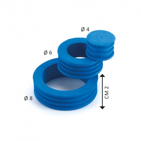 Jeu de moulinets ronds 3 pièces pour ligne de pêche Sele