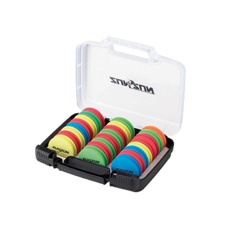 Zun Zun 24-piece round CPB reel set with box