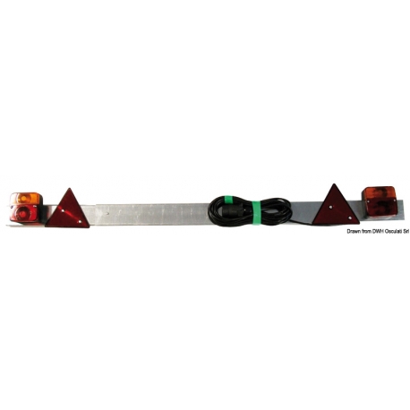 LED rear light bar 110 / 190 cm.