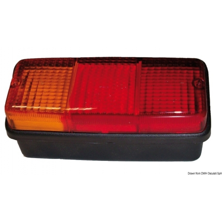 Right taillight with 3 bulbs