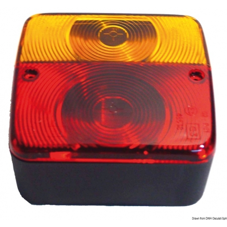 Right taillight with 2 bulbs