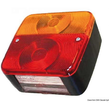 Left taillight with 2 bulbs