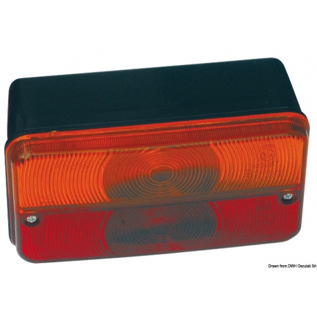 Left/right 2-bulb taillight - Ellebi