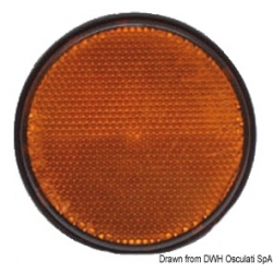 Adhesive universal orange reflector