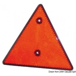 Catadiottro arancione universale triangolare