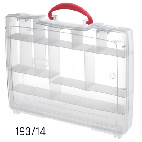 Panaro Box 193 mit 14 Kleinteilefächern