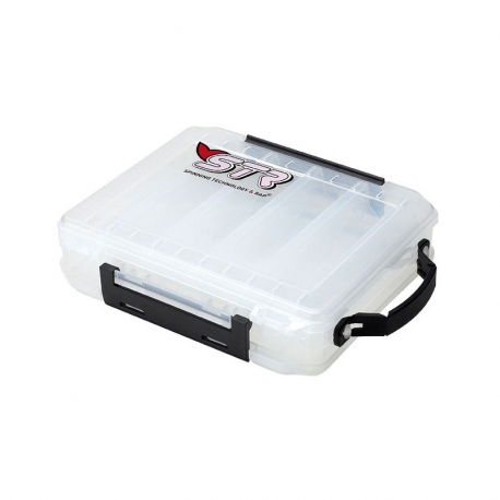 STR Double-opening 165 box with 14 artificial food compartments