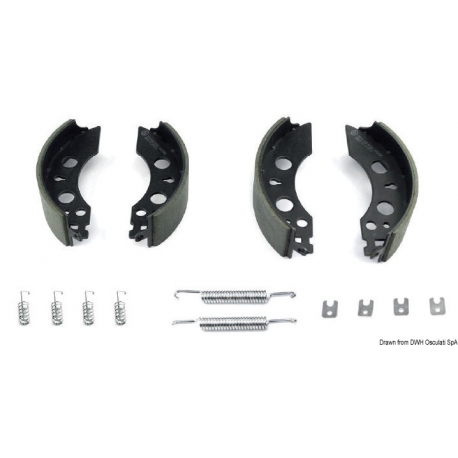 Kit de freinage AL-KO OEM pour bogies