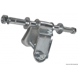 Halterung für Seitenrolle Ø 120 mm.