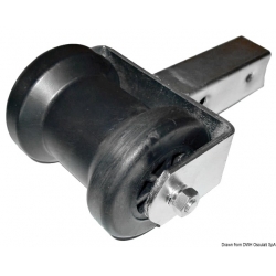 Brakett med fast kjølrulle 120 mm.