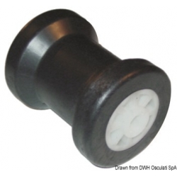 Single roller holding 120 mm. ⌀ 90 mm. with Ø 14 mm hole.