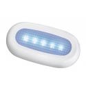 Luz de cortesía de LEDs sin rebaje frontal de plástico