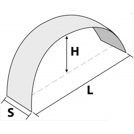Moplen Skvettskjerm for vognhjul