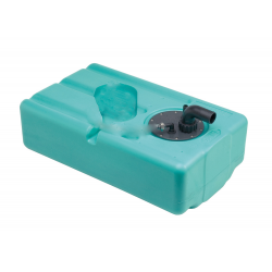 57 Lt. rigid green plastic water tank - Can SB