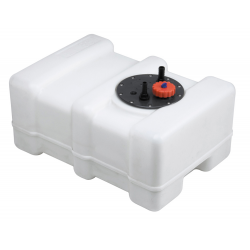 33 L rigid freshwater tank in white plastic - Can SB