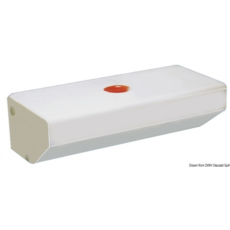 100 Lt. rigid tank for drinking water made of white polyethylene