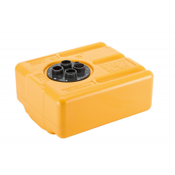 Rigid 103 L black/grey water tank in yellow polyethylene - Can SB