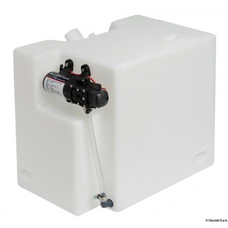 32 Lt. rigid water tank with polyethylene autoclave
