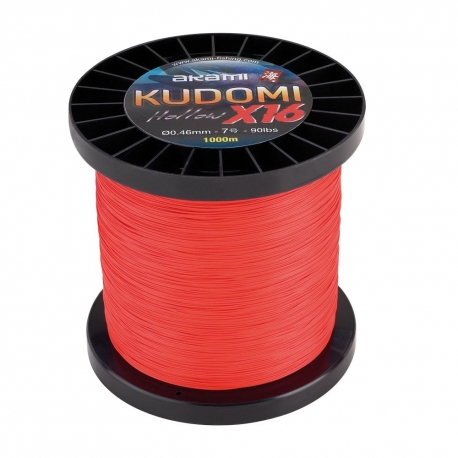 Akami Kudomi X16 0.39MM trecciato da 1000M rosso