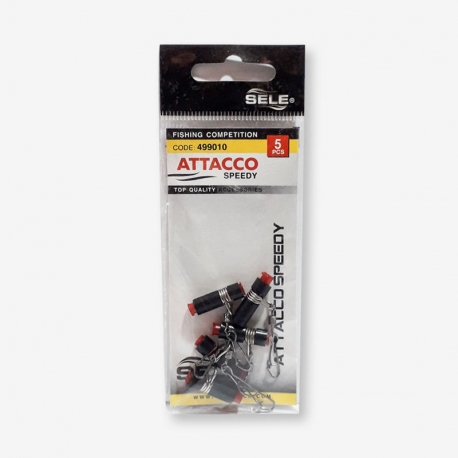 Attelage coulissant Sele Speedy avec mousqueton pour la pêche