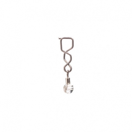 Akami Tataki Snap with perforated bead and quick release carabiner