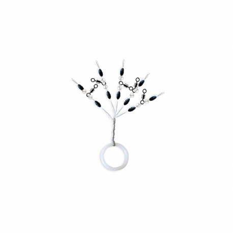 Sele T-swivel Mis.S with stopper and beads