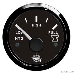 Indicador de nivel de agua negro 12/24 V 10-180 Ohm
