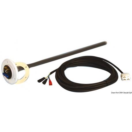 Capteur de niveau d'eau noire 12/24 V 10-180 Ohm