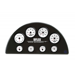 Indicador de nivel de agua 12/24 V 10-180 Ohm - Uflex