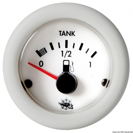 Fuel Level Indicator 12 V 10-180 Ohm - Guardian