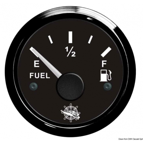 Indicador del nivel de combustible 12/24 V 10-180 Ohm
