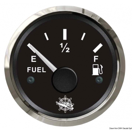 Indicateur de niveau de carburant 12/24 V 10-180 Ohm