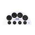 Fuel level indicator 12/24 V 10-180 Ohm - Uflex