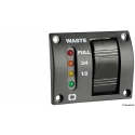 Sensor + Svart vattennivåindikator 12/24 V