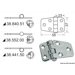 Stainless steel hinge
