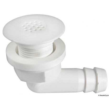 Ecoulement 100° pour douche 29 mm