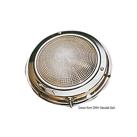 Stainless steel ceiling light 140 mm