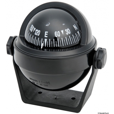 Brújula Riviera 2" 1/2 BS2 negro/negro