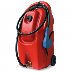 Réservoir de carburant en polyéthylène de 59 litres avec roues - Can SB